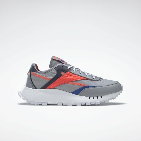 Reebok Men&#39;s Classic Legacy Pure Sneaker Size 6M FZ2921 Gray/Orange - $68.36