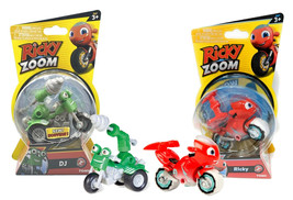 Ricky Zoom DJ the Trike with Tow Hook &amp; Snow Tires Ricky TOMY New in Pac... - $11.88