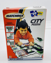 Matchbox 20 piece City Puzzle 2002 Mattel Wheels Car Not Included Sealed - £6.32 GBP