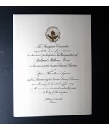 Vtg 1969 Richard Nixon &amp; Spiro Agnew Presidential Inaugural Committee In... - $29.99