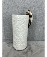 Vintage Shafford MCMLXXIX Cat Utensil Holder Or Vase 8.5&quot; Tall - $23.98