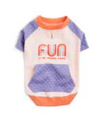 YOULY &quot;Fun is my Middle Name&quot; Crewneck Dog Sweater Shirt Large Sweatshirt - $297.64 MXN