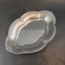 Lenox Butler&#39;s Pantry 9 Inch Sculpted Metal Serving Tray POLISHED - $19.80