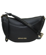 Michael Kors Dover Half Moon Crossbody Leather Bag 35R3G4DC5L Purse NWT ... - $79.19