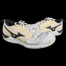 Mizuno Volleyball Shoes Womens Sz 7.5 Wave Super Sonic 2 White Court 430... - $40.06