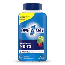 One A Day Men&#39;s Gummy Multivitamin, Multivitamins for Men, 170 Count - £14.20 GBP