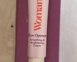 Womaness Eye Opener Smoothing &amp; Brightening Cream (NEW) - £9.17 GBP