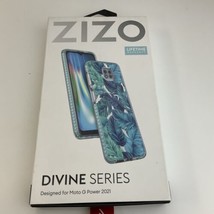 Zizo Divine Series Case for Moto G Power 2021 - Tropical Green/Blue - £9.53 GBP