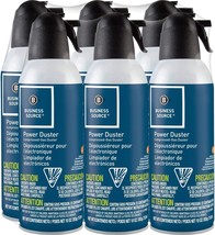 Business Source 24306 Air Duster Cleaner Moisture-free/Ozone Safe 10 oz. 6/PK - £55.81 GBP