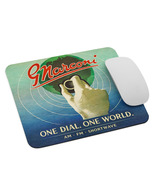 Vintage Radio Art Mouse Pad – “One Dial. One World.” – Art Deco Style – ... - $9.97