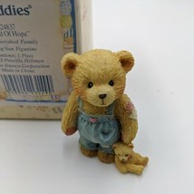 Enesco Cherished Teddies Figurine Child Of Hope with Bear 624837 Young Son 1993 - £7.90 GBP