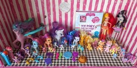 My Little Pony Mixed Lot Of 33!! 2010+ Brushable,Talking, Equestria Grls, Book - £31.31 GBP