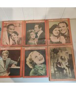 (6) Sealed Rockford Register-Republic IL Newspaper Cutouts 1936 1937 Gre... - $17.81