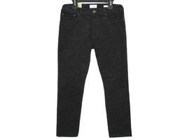 Goodfellow &amp; Co Straight Leg Slim Fit Men&#39;s Corduroy 5-Pocket Casual Black Pants - £21.62 GBP