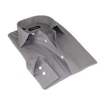 Men Mondego 100% Soft Cotton Dress Classic shirt Long Sleeves sn100 gray... - $31.99