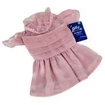 Youly Charmer Pink Ruffle Princess Dress with Lace Detail for Dogs XXS 9... - $16.66