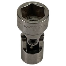 Matco Tools Universal Shallow Socket AU11M6 1/4&quot; Drive 11 mm Metric 6-Point - £16.54 GBP