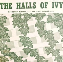 1950 The Halls Ivy Antique Sheet Music Henry Russell Vick Knight DWNsm1 - $19.99