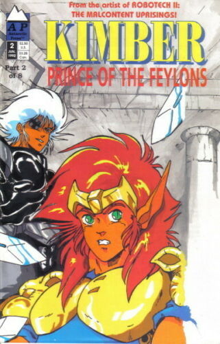 Kimber Prince of the Feylons Comic Book #2 Antarctic Press 1992 NEW UNREAD - $2.99