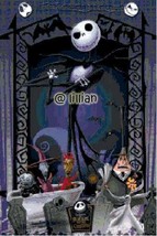 The Nightmare Before Christmas JACK FRIENDS POTRAIT Cross Stitch Pattern - $6.80 CAD