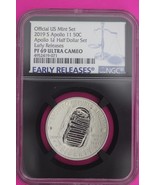 2019 S Apollo 11 From Mint Set Commemorative Half Dollar NGC Certified S... - $68.07 CAD