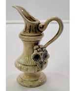 AP) Vintage Mini Creations of Capodimonte Italy Floral Jug Vase 4.5&quot; tall - €6,77 EUR