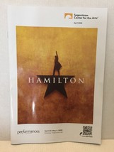 April 2025 Segerstrom Center for the Arts Hamilton Program/Magazine - $11.66