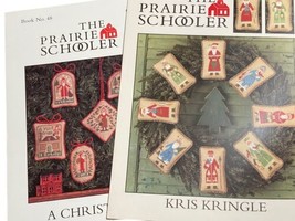 VTG Prairie Schooler Cross Stitch Patterns Kris Kringle #62, Christmas V... - $16.78