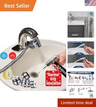 Chrome Finish Bidet Attachment with 80&quot; Hose - Perfect for Personal Hygiene - $1,260.84 MXN