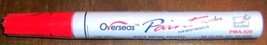 RED Oil Based PAINT MARKER PEN Fine Point permanent Marking Overseas PMA... - $23.22