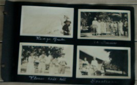 Great Vintage Page of Black and White Photographs, 1920s, GOOD CONDITION - $4.94
