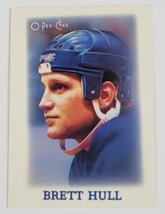 1988 Brett Hull O-PEE-CHEE Rookie Nhl Hockey Mini Card 16 St Louis Blues Opc Rc - £10.19 GBP