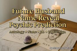 Astrology Future Husband Reading | Name, Career &amp; Zodiac Insight + Intui... - $21.99