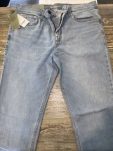 Men&#39;s Slim Fit Barrel Jeans - Goodfellow &amp; Co. 34”x34” Total flex. NWT. - $17.99