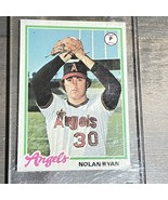 1978 Topps Baseball Nolan Ryan Angels #400 - £27.21 GBP
