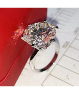 2 Ct Round Cut Lab-Created Diamond Engagement Ring In 14K White Gold Plated - $143.58 CAD