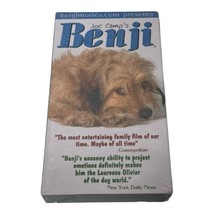 Joe Camp&#39;s Benji VHS Color Entertaining Family Film NEW Vintage Video Tape Movie - $10.85