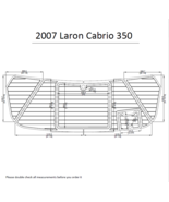 2007 Larson Cabrio 350 Swim Platform Pad Boat EVA Teak Decking 1/4&#39;&#39;6mm - $599.17 CAD