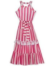 Rare Editions Girls Striped Tassel Dress, Size 12 - £26.86 GBP