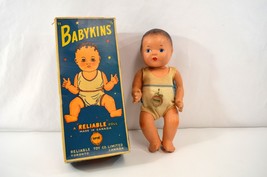Reliable Babykins Composition Baby Doll 1940s w/ Original Box 1940s Canada - £131.32 GBP