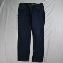 LOFT 31 / 12 Modern Skinny Ankle Dark Wash Stretch Denim Womens Jeans - £12.53 GBP