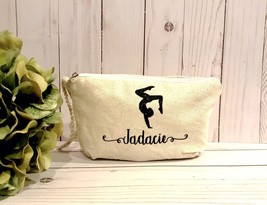 Personalized Gymnastics make up bag, Gymnastics Accessory bag - $234.88 MXN