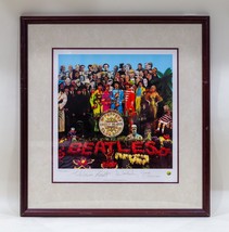 &quot;Sgt. Pepper&#39;s Lonely Hearts Club Band&quot; Framed Poster Apple LE #2734/9800 w/ CoA - £391.08 GBP