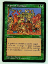 Superior Numbers - Mirage - 1996 - Magic the Gathering - $1.49
