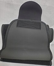 Waist Trimmer And Lumbar Support Medium Black 8" Wide Gray/Black Fits Up To 41" image 6