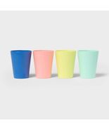 Sun Squad 4pk Low Drinkware 11.5oz Multicolor BPA-Free Plastic Cups - $215.32 MXN