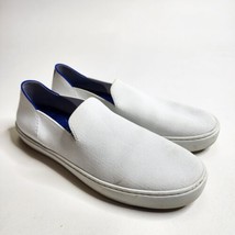 Rothy&#39;s Women&#39;s White Slip-On Knit Sneakers Shoes Size 11 The Original - £54.47 GBP