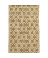 Maddox 5650 Hand Knotted Wool Runner Rug, Beige - 52 ft. 6 in. x 10 ft. - £324.30 GBP
