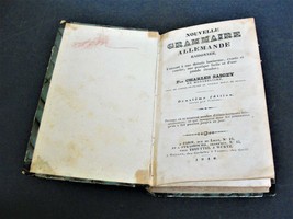 Nouvelle Grammaire Allemande Raisonnee, Paris, 1840 French Grammar Book. RARE. - £82.69 GBP