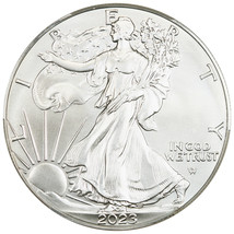 Roll of 2023 $1 Silver Eagle CACG MS70 (First Delivery, 20 Coins) - £1,201.35 GBP